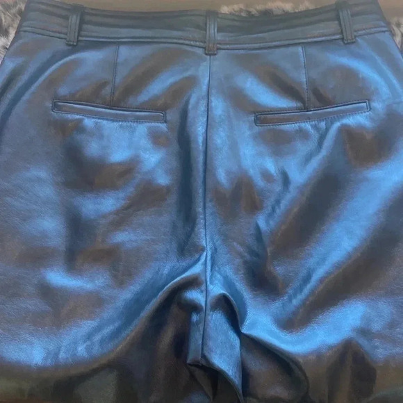 Aritzia Black Leather Pants - Picture 7 of 8